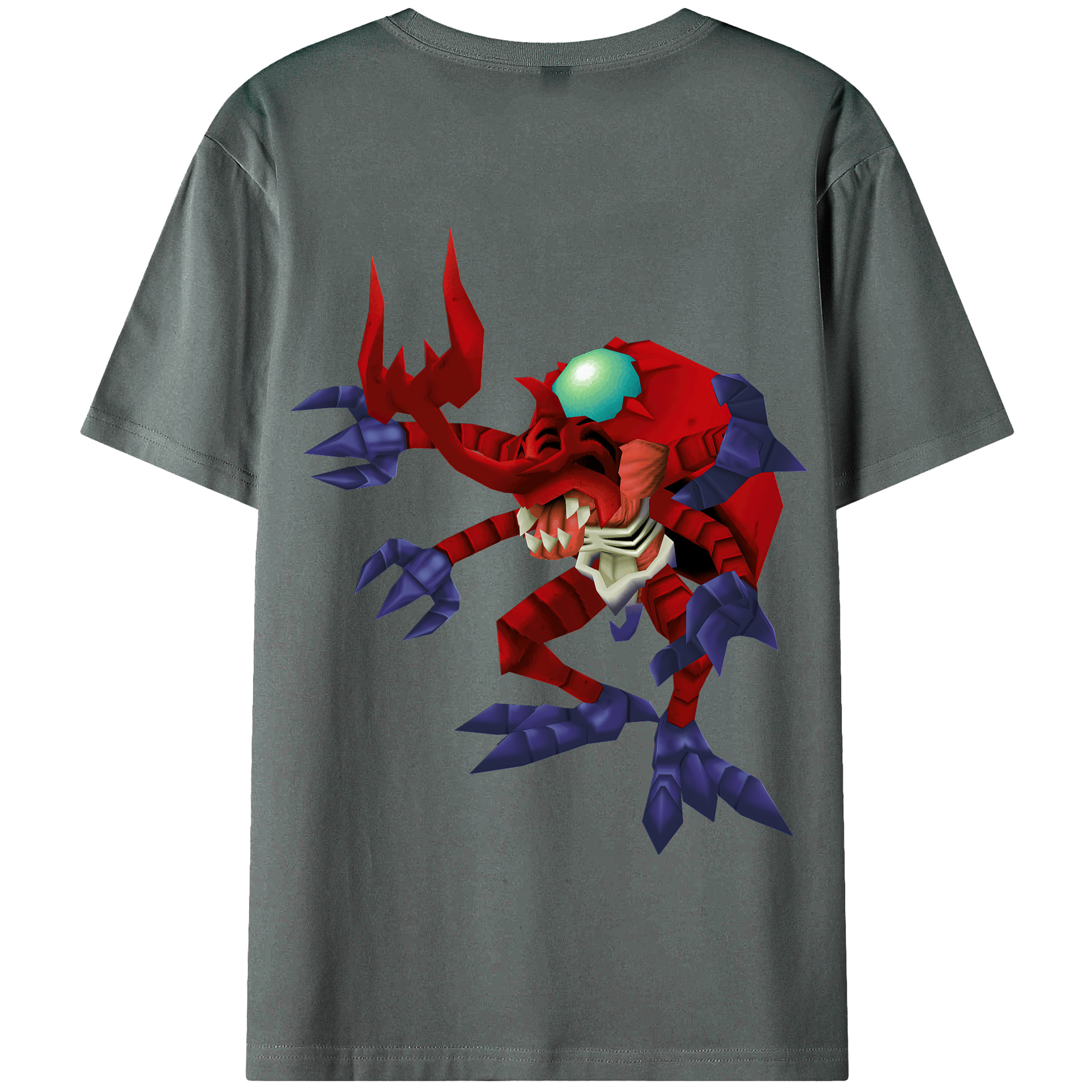 （画像用） Digimon デジタルモンスター/デジモン 綿100％半袖Tシャツ（背面プリント）